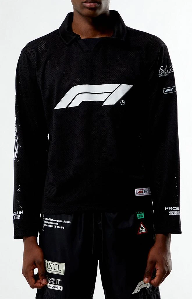 Formula 1 x PacSun Miami Black Long Sleeve Apex Jersey 2