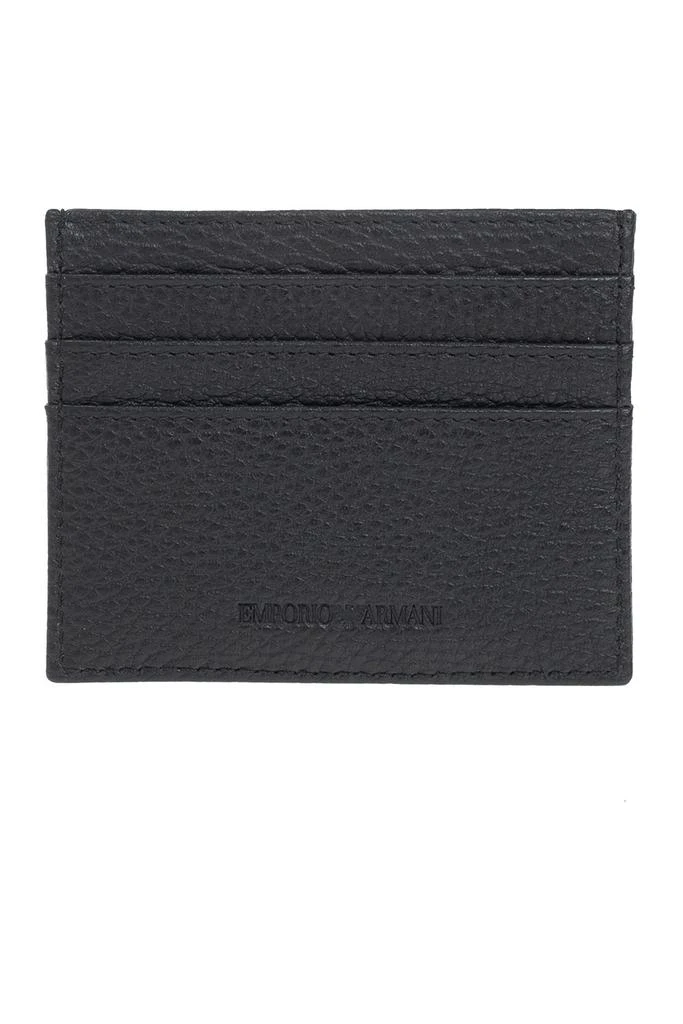 Emporio Armani Emporio Armani Logo Embossed Cardholder And Keyring 2