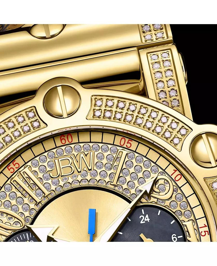 Jbw Men's 10 YR Anniversary Phantom Diamond (1 3/4 ct.t.w.) & Chronograph Watch 6