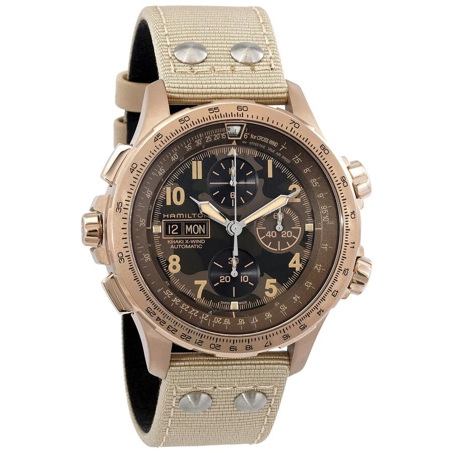 Hamilton X-Wind Lefty Chronograph Automatic Men's Watch H77916920 1
