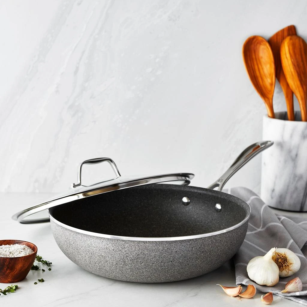 Henckels Henckels Capri Granitium 11-inch Aluminum Nonstick Perfect Pan with Lid 3