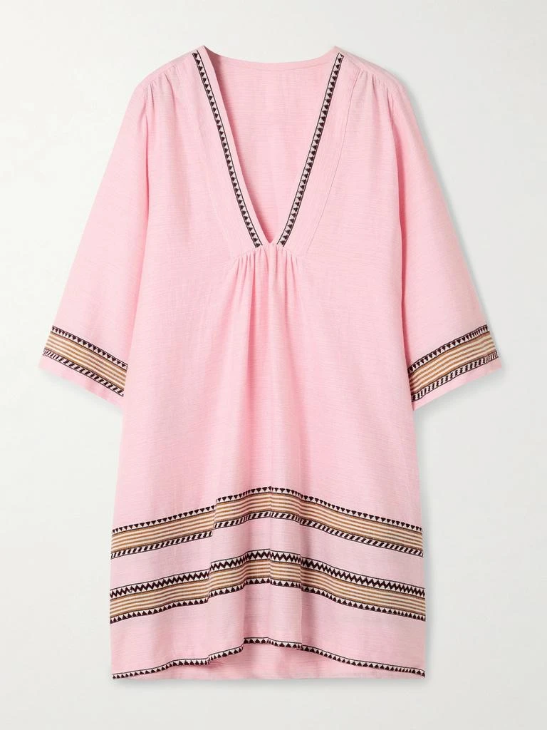 LEMLEM Belkis Striped Cotton Kaftan