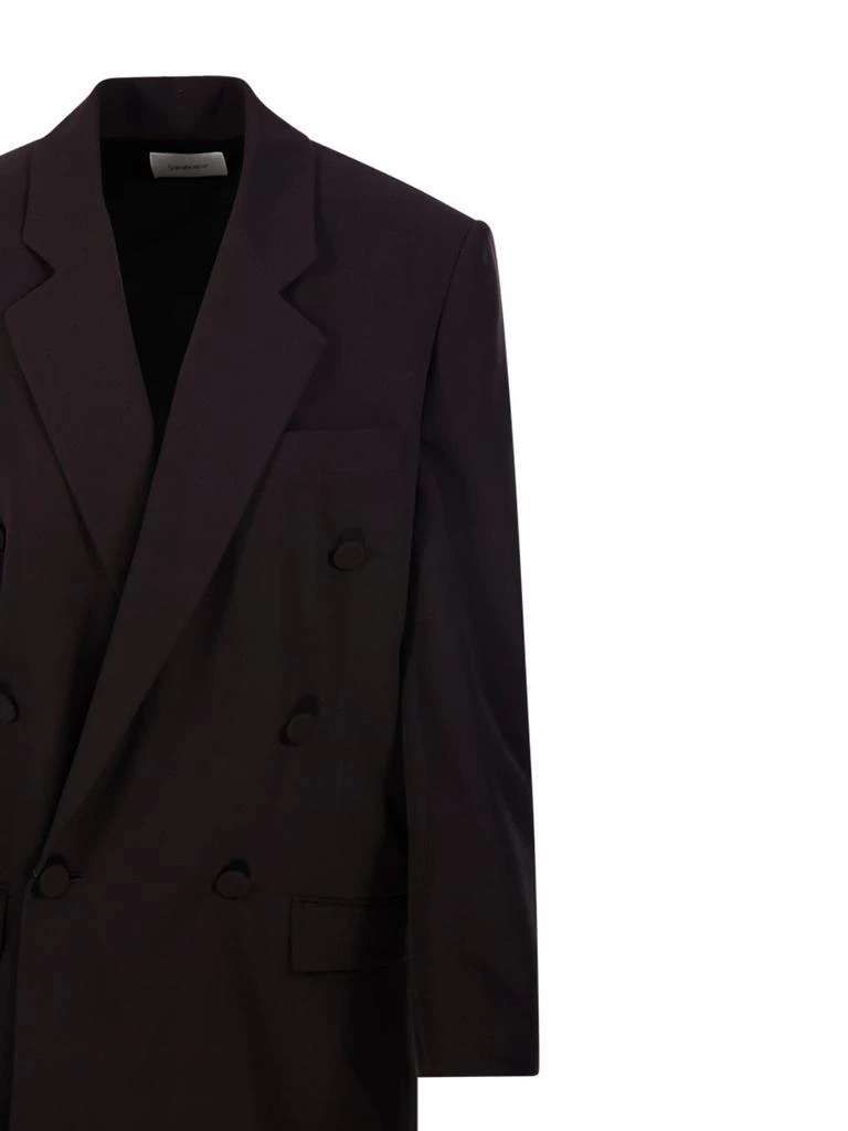 Yves Saint Laurent Saint Laurent Oversized Double-Breasted Jacket 4