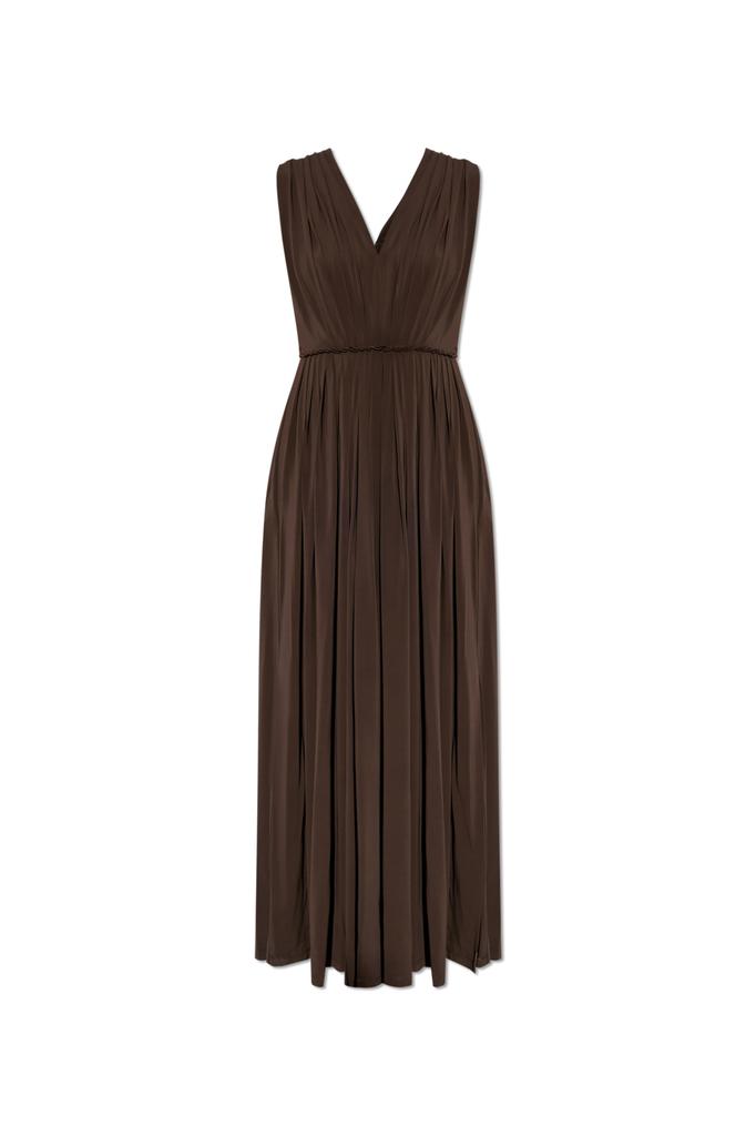 Max Mara Studio Filante - Draped Jumpsuit In Cady – On Sale