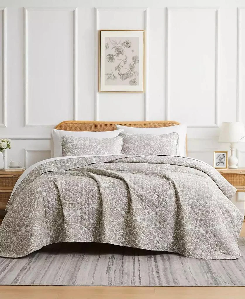SOUTHSHORE FINE LINENS Ashanti Oversized 3 Piece Quilt Set 1