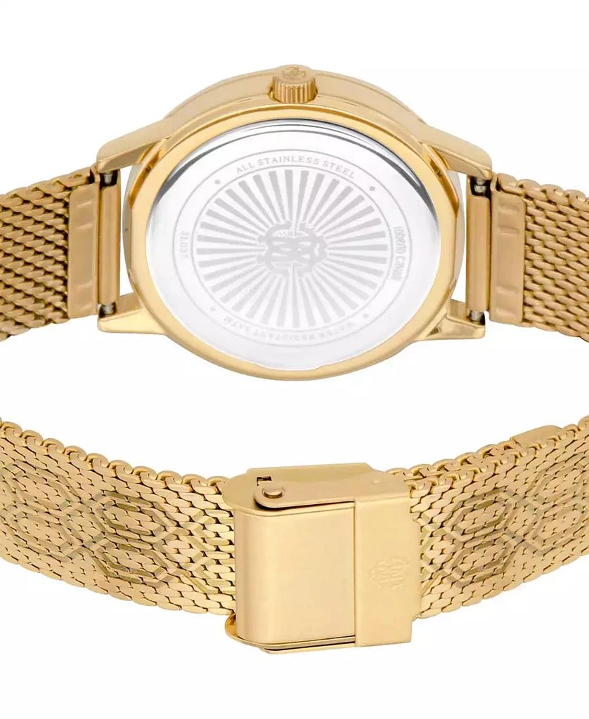 Roberto Cavalli Women's Quartz Gold-tone Stainless Steel Watch 3