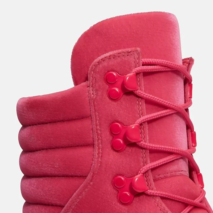 Timberland Jimmy Choo x Timberland® 6 Inch Puffer-Collar Boot for Men in Pink 9