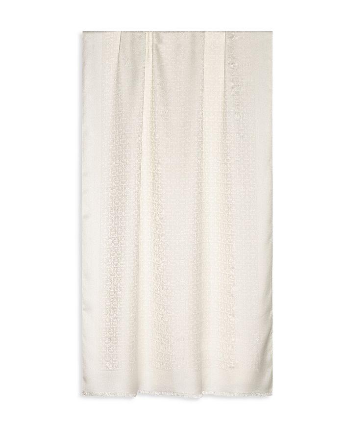 Salvatore Ferragamo Gancini Jacquard Scarf