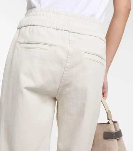 Brunello Cucinelli High-rise wide-leg jeans 6