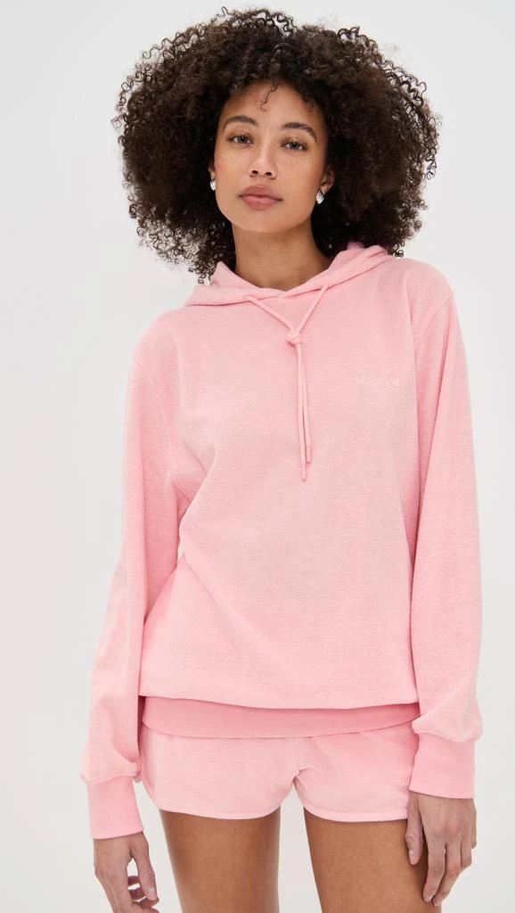 Hunza G Terry Toweling Hoodie 1