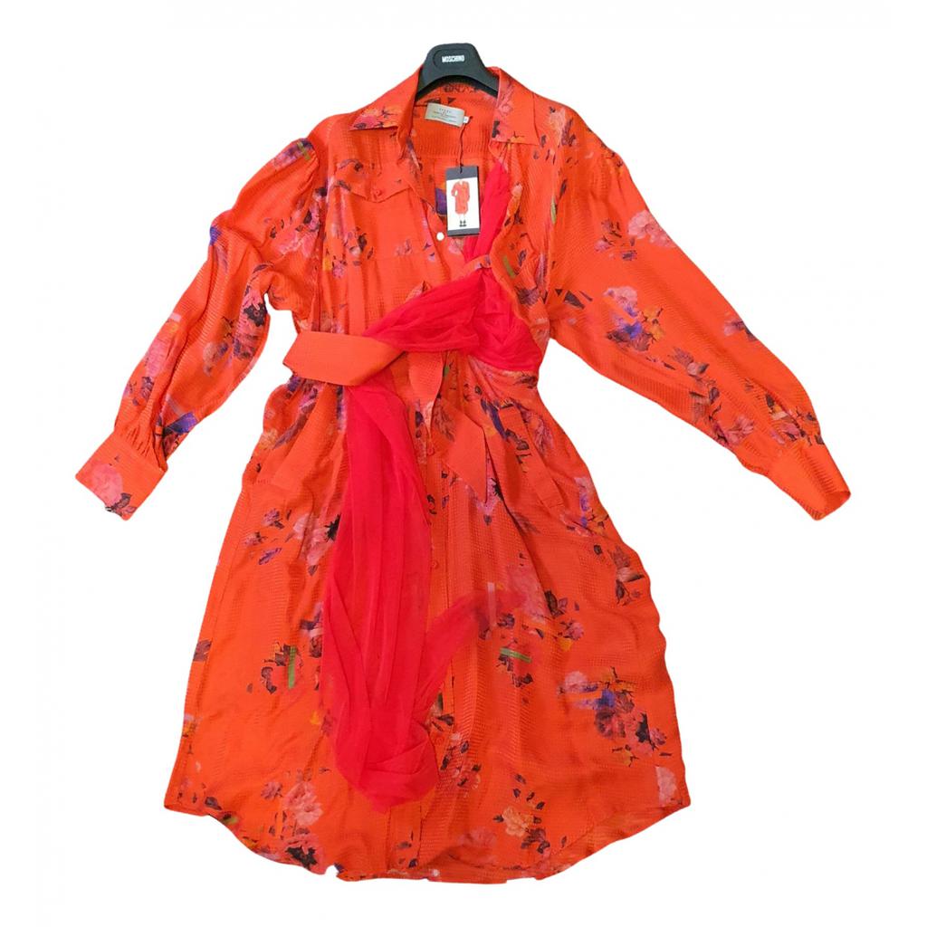 Preen By Thornton Bregazzi Preen by Thornton Bregazzi Silk mid-length dress
