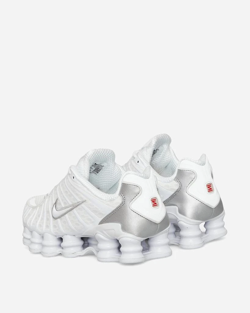 NIKE Shox TL Sneakers White / Metallic Silver 4