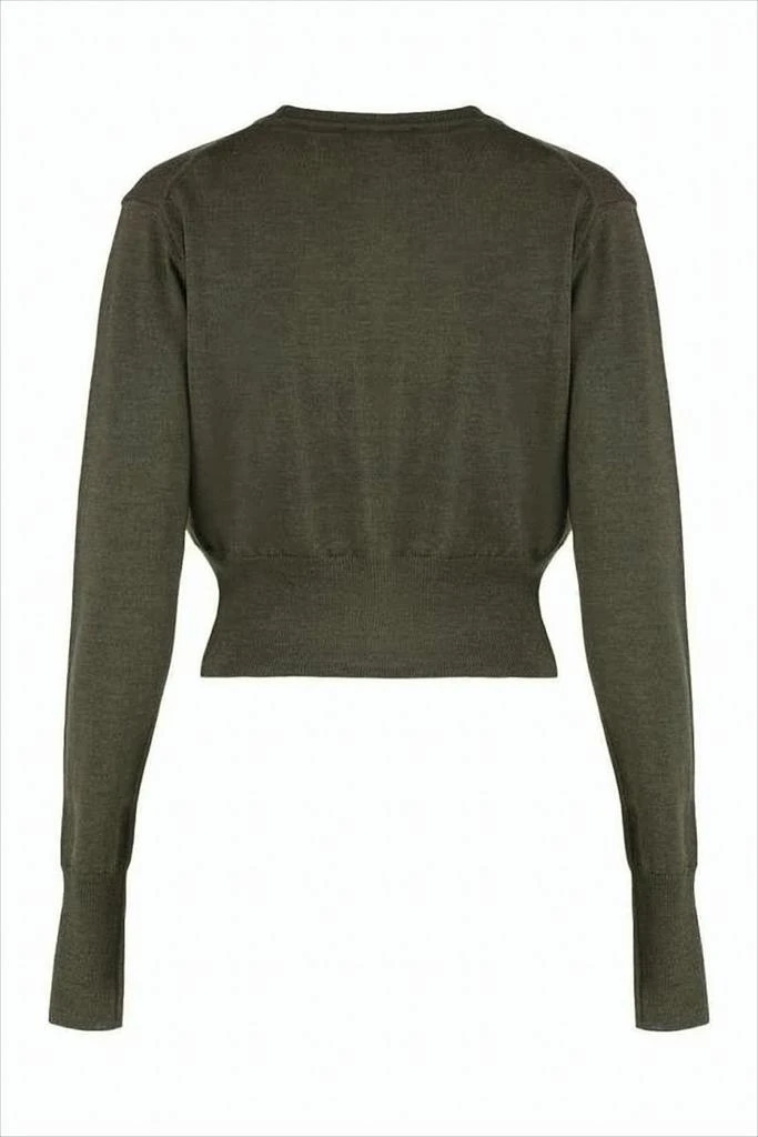 Vivienne Westwood Cropped Fitted Cardigan with Round Neckline 2