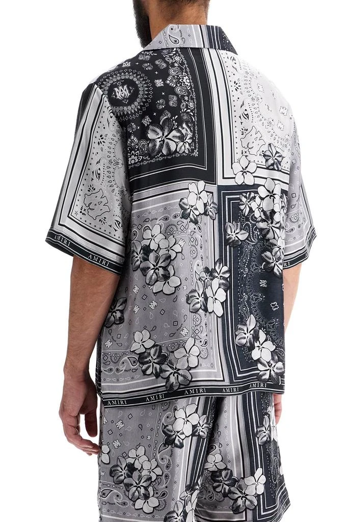 AMIRI bowling shirt with bandana 3