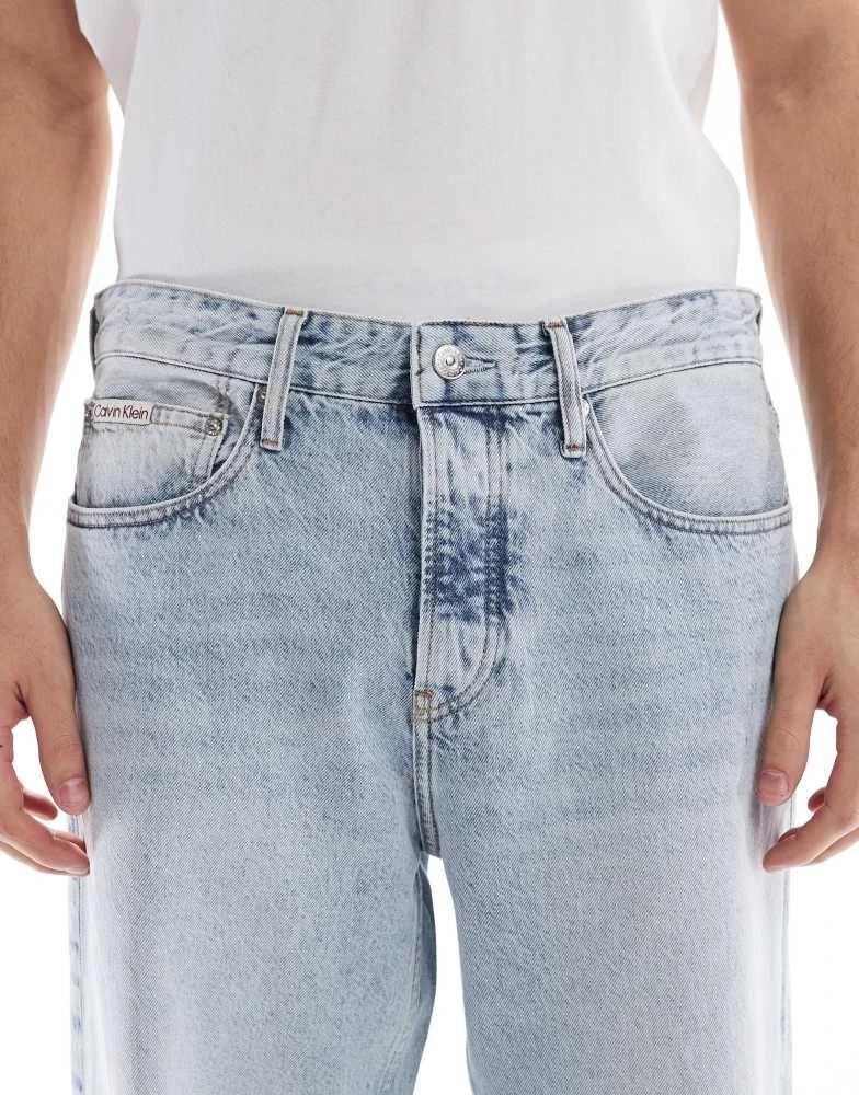 Calvin Klein Calvin Klein Jeans 90s loose jeans in light wash 5