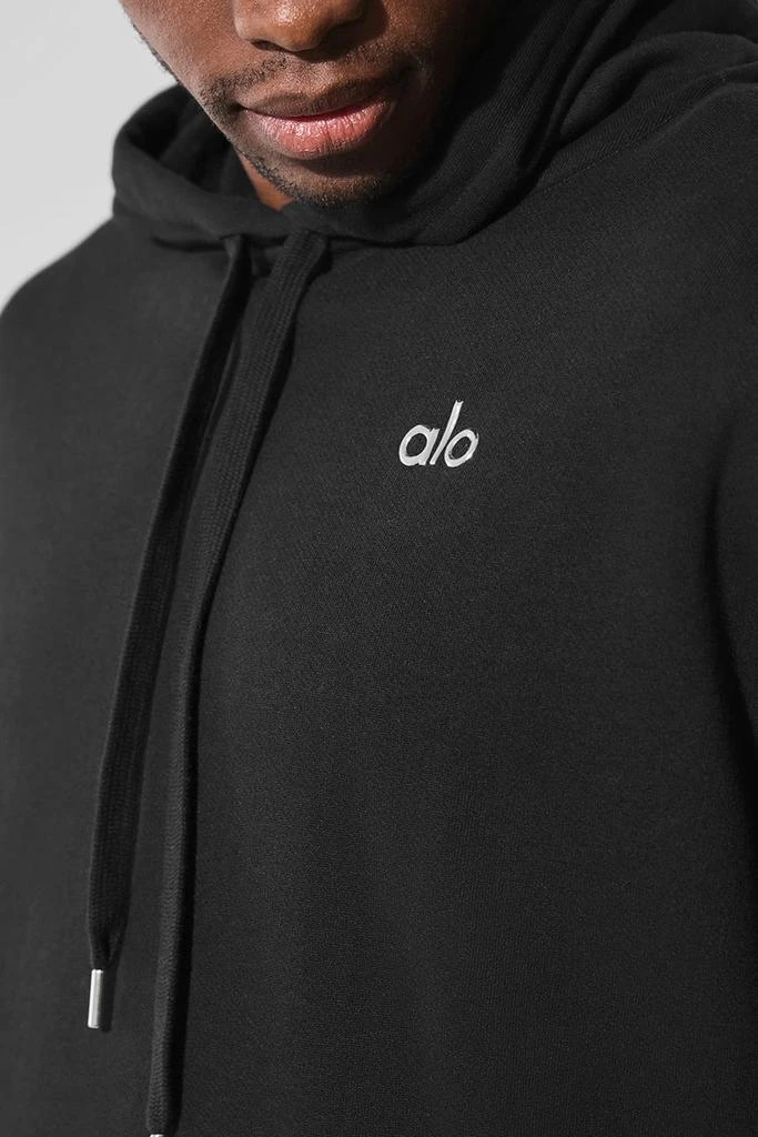 Alo Accolade Hoodie - Charcoal Green 4