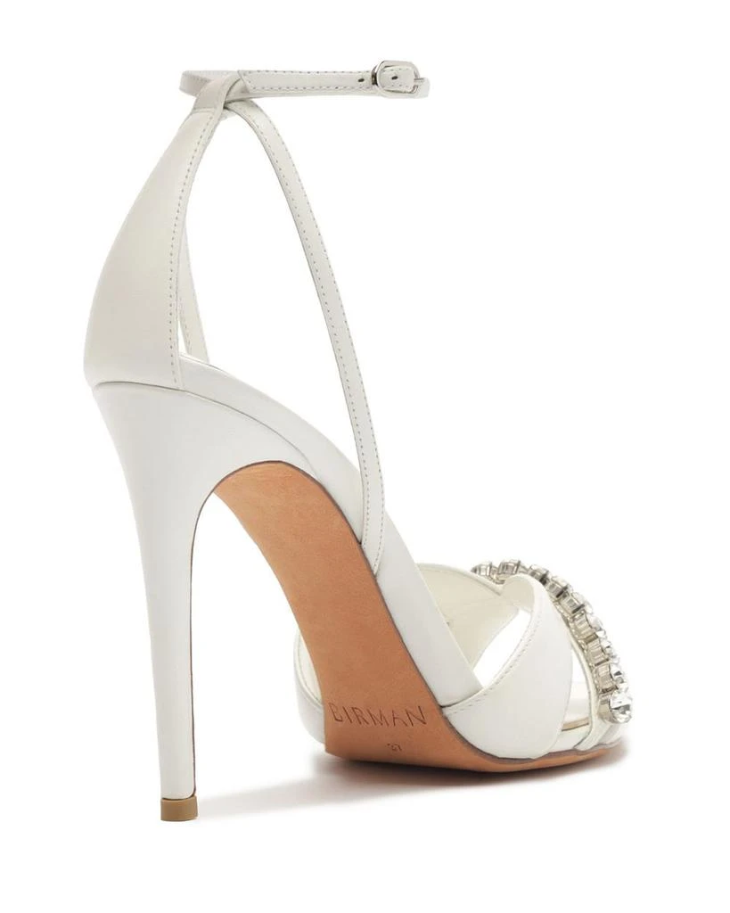 Alexandre Birman Women
s Georgina Crystal Bridal 120 Sandals 8