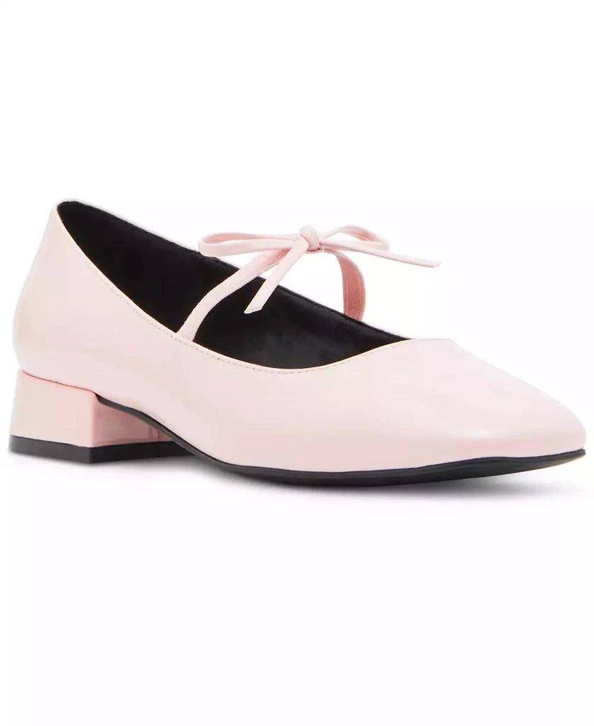 Madden Girl Egret Block-Heel Mary-Jane Bow Ballet Flats 1