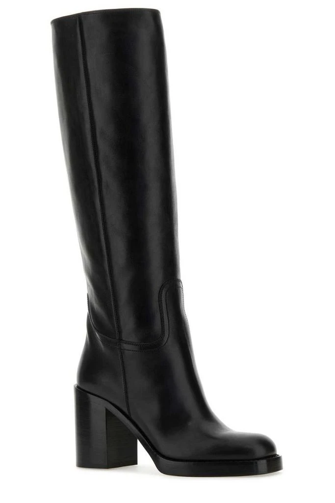 Prada Prada Knee-High Square Toe Boots 2