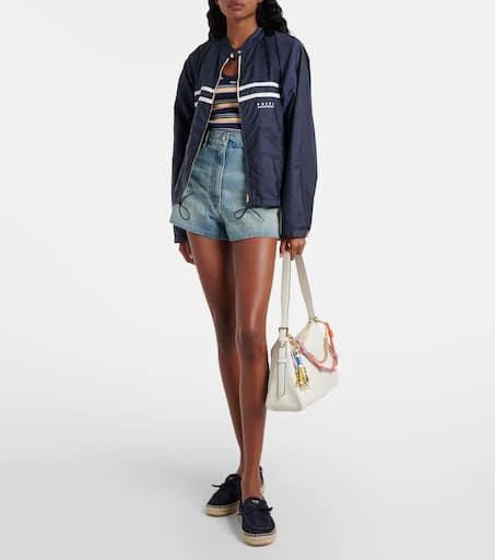 Prada Prada Aimée Large leather shoulder bag 5