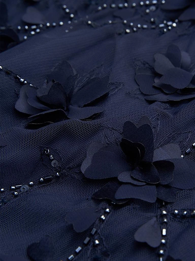 Theia Valerie Embroidered A-Line Gown 8