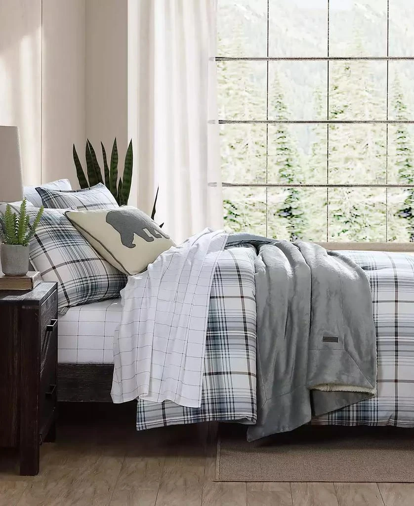 Eddie Bauer Alder Plaid Reversible 2 Piece Comforter Set 3