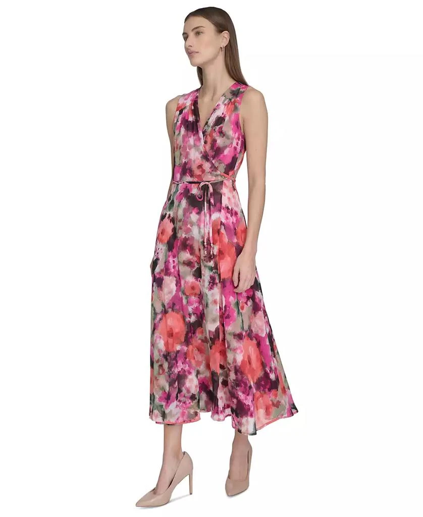 Calvin Klein Petite Floral-Print Maxi Dress 2