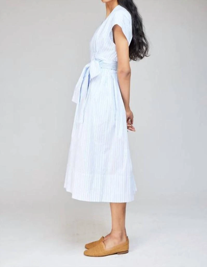 love binetti Noah Dress In Dew Striped 3