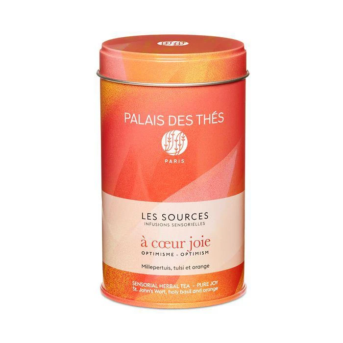 Palais des Thés Pure Joy Herbal Loose Tea - St. John's Wort, Holy basil & Orange 9