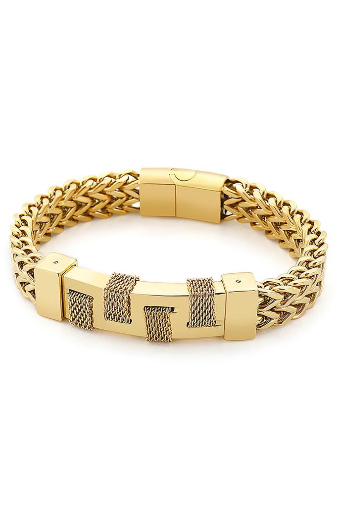 Eye Candy LA Theo Titanium Bracelet