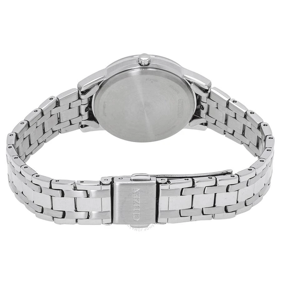 Citizen Eco-Drive Crystal White Dial Ladies Watch FE1240-81A 3