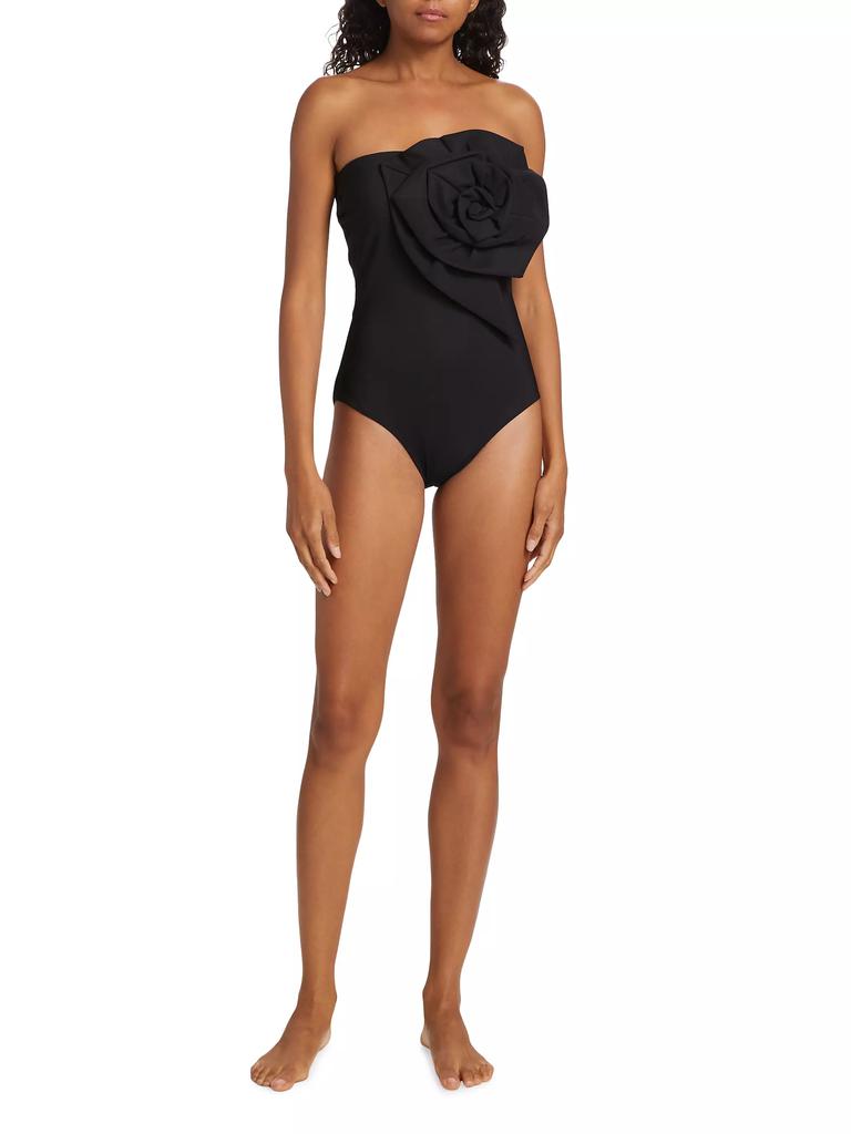 Chiara Boni La Petite Robe Cotefta Strapless One-Piece Swimsuit