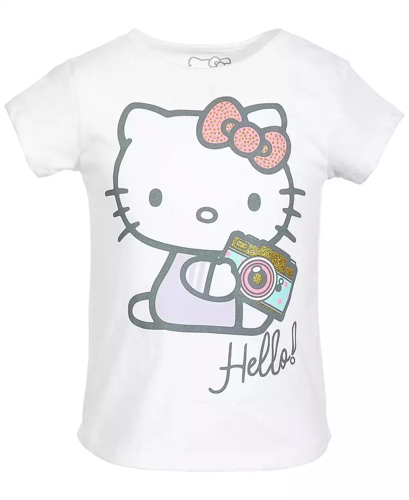 Hello Kitty Little Girls Camera Graphic Tee