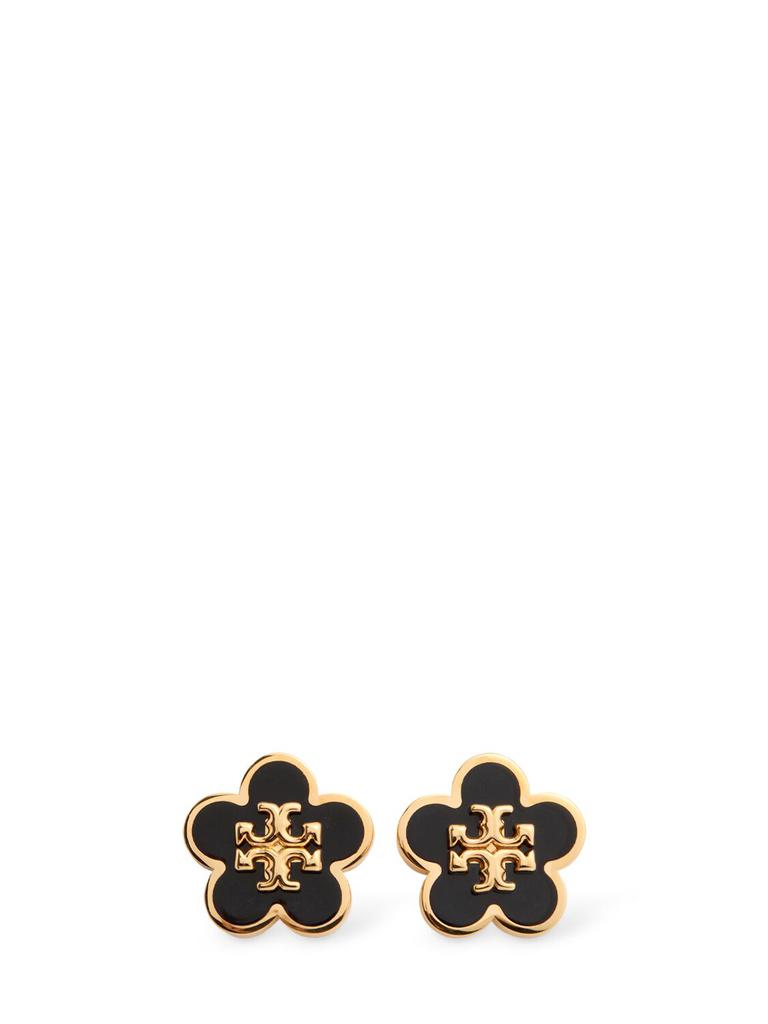 Tory Burch Kira Enamel Flower Stud Earring