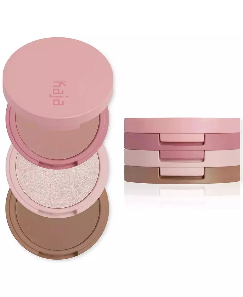 Kaja Face Bento Cream Bronzer, Powder Blush & Highlighter Sculpting Trio 1