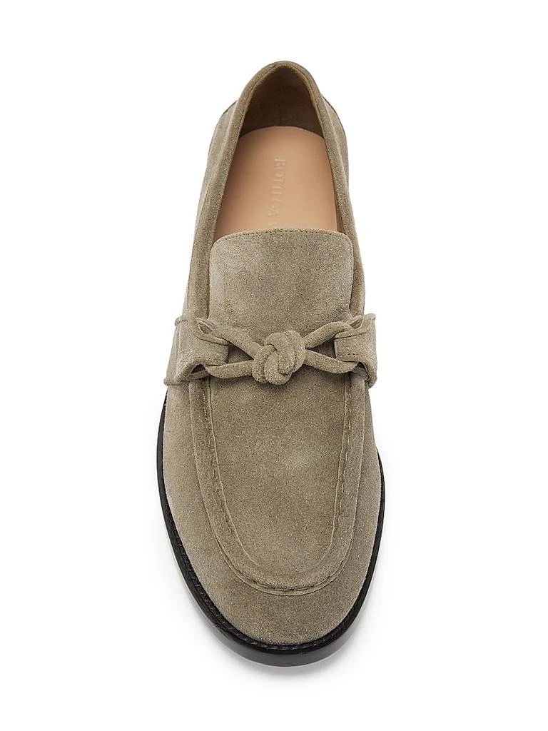 Bottega Veneta Astaire Leather Knot-Detail Loafers  display picture 1