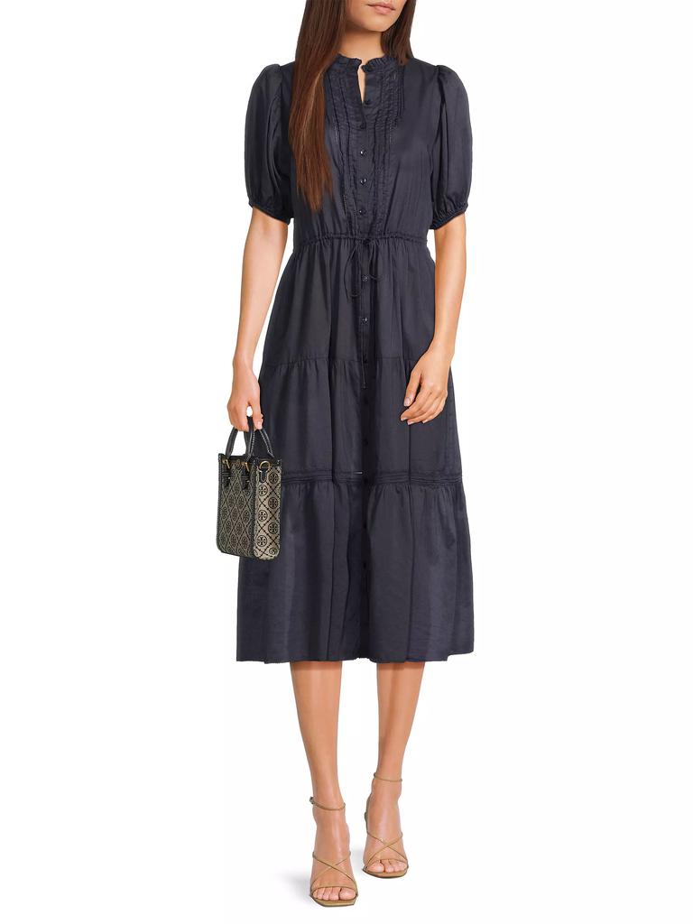 Birds of Paradis Hildie Cotton Midi-Dress