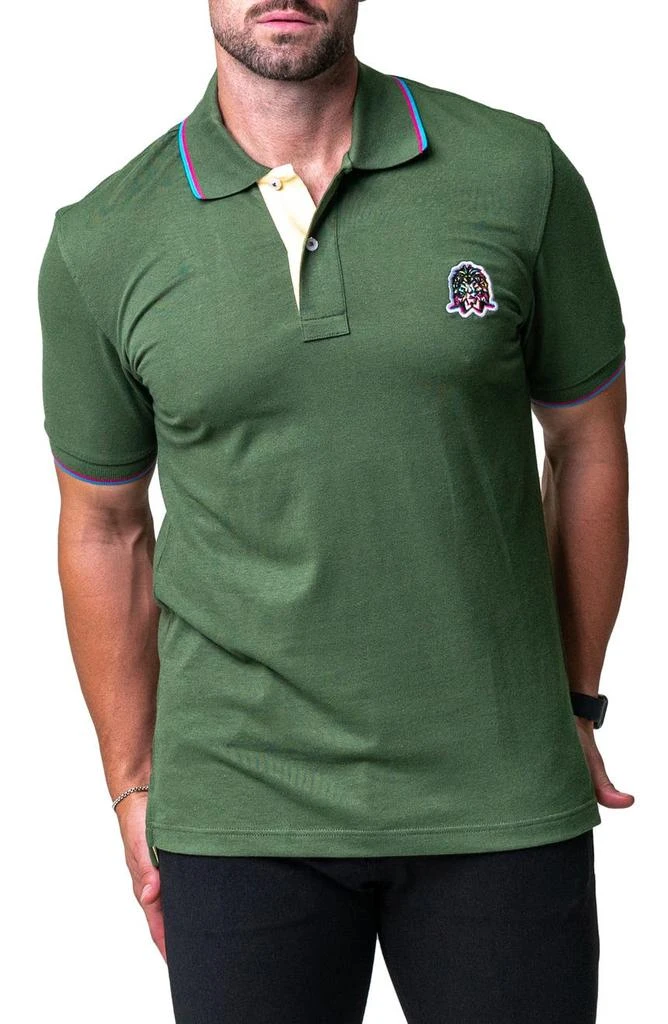 Maceoo Mozart Embroidered Polo Shirt 5