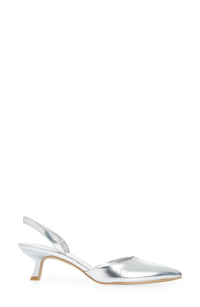 Open Edit Cammie Kitten Heel Slingback Pump 5