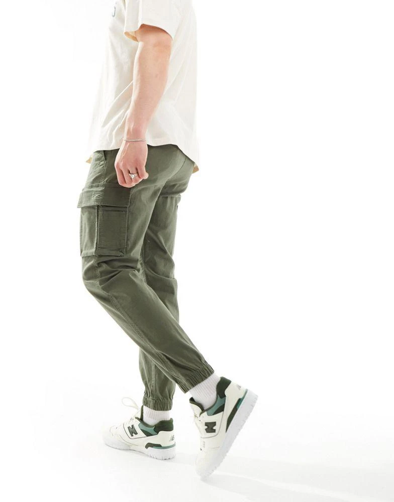 HOLLISTER Hollister ripstop cargo jogger in green 2