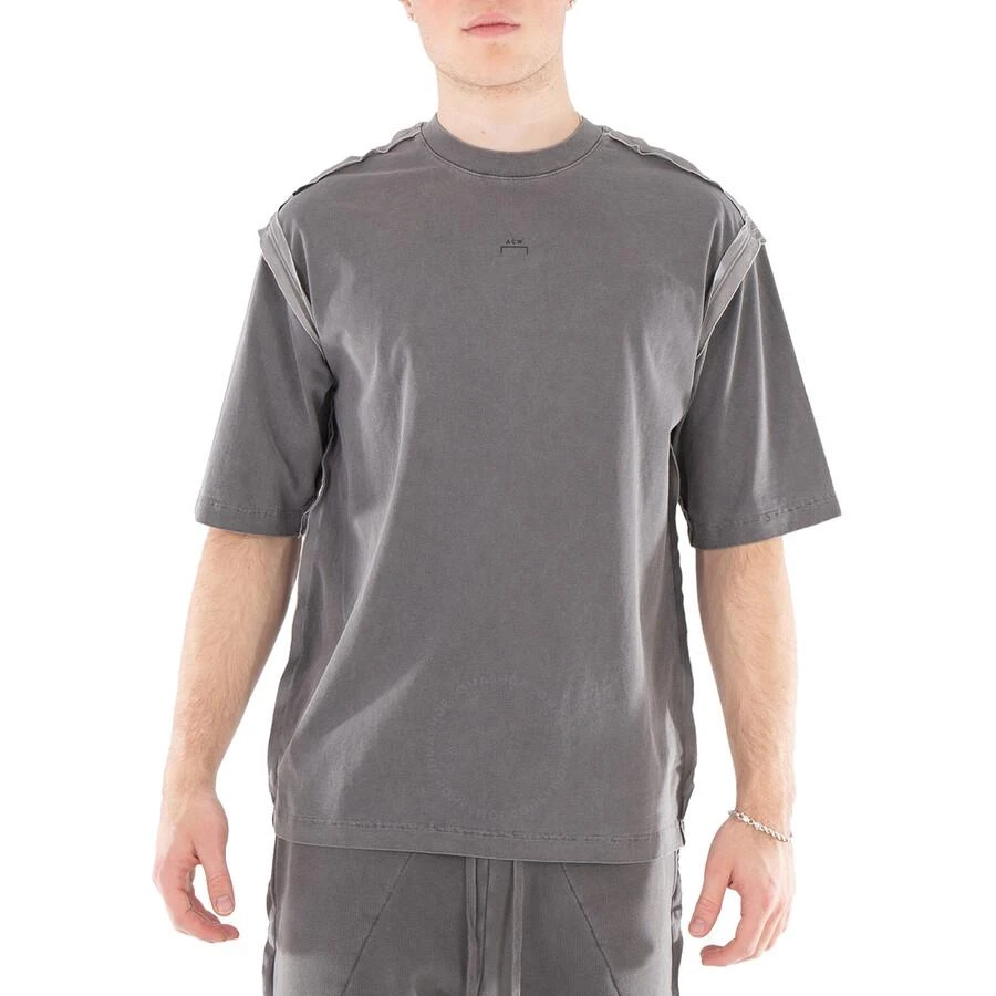 A-COLD-WALL* Men's Black Facade Cotton T-Shirt 1