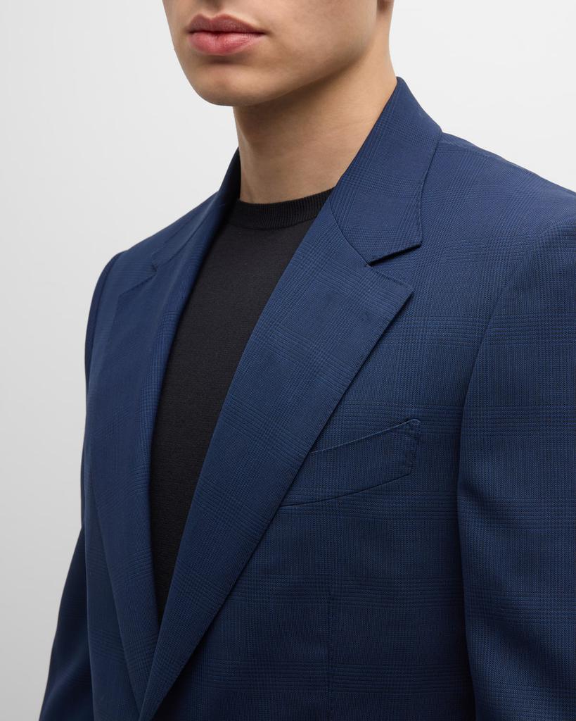 TOM FORD Men's Shelton Mouline Check Suit