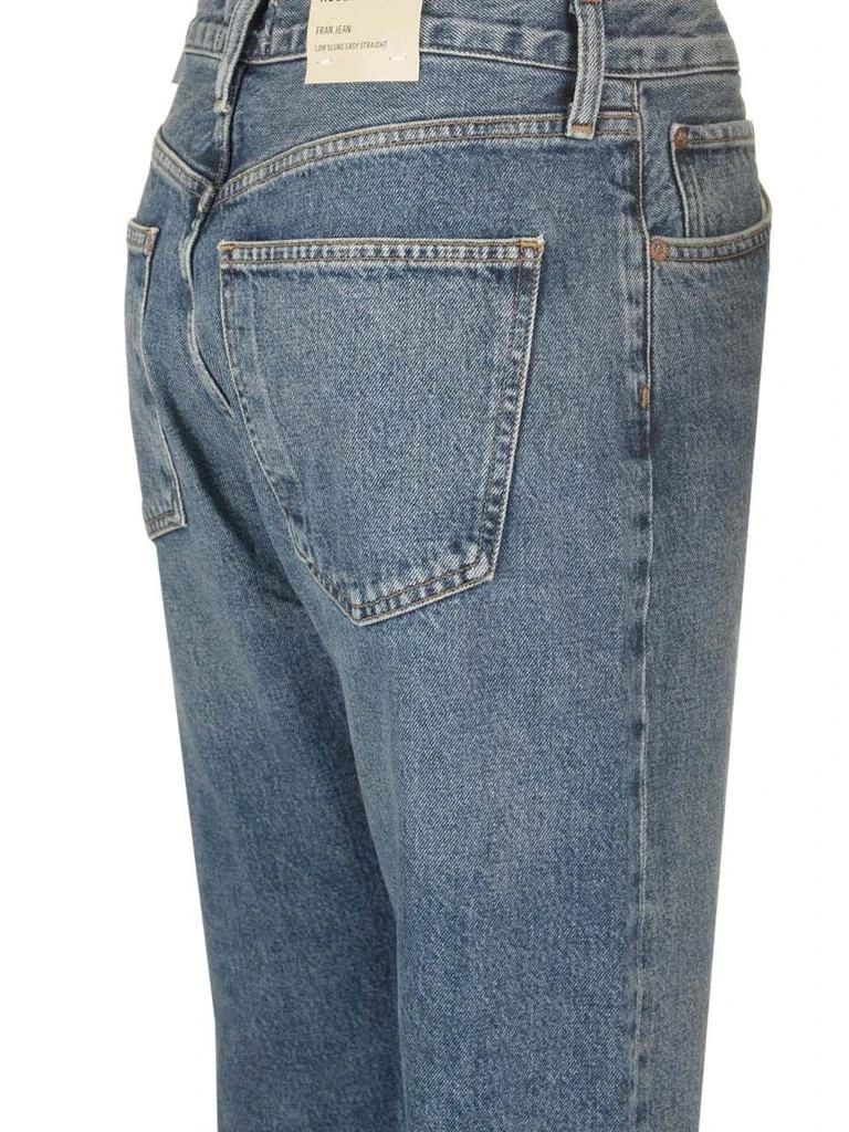 AGOLDE AGOLDE Fran Low-Rise Straight Leg Jeans 5