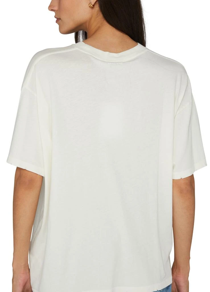 ANINE BING Cade short-sleeved printed t-shirt 5