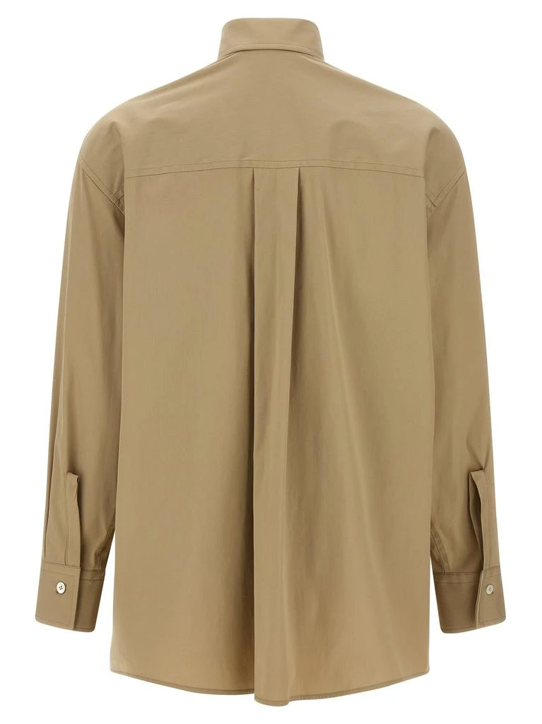 Salvatore Ferragamo Ferragamo Long-Sleeved Poplin Shirt 2
