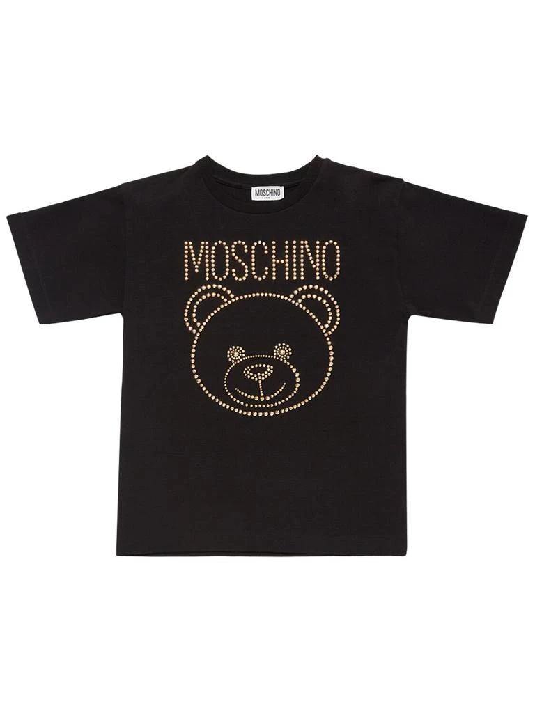 MOSCHINO Cotton Jersey T-shirt 1