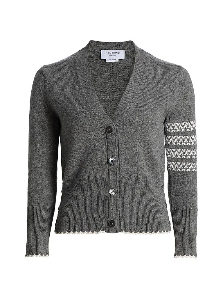 Thom Browne Holiday Hector Wool Cardigan