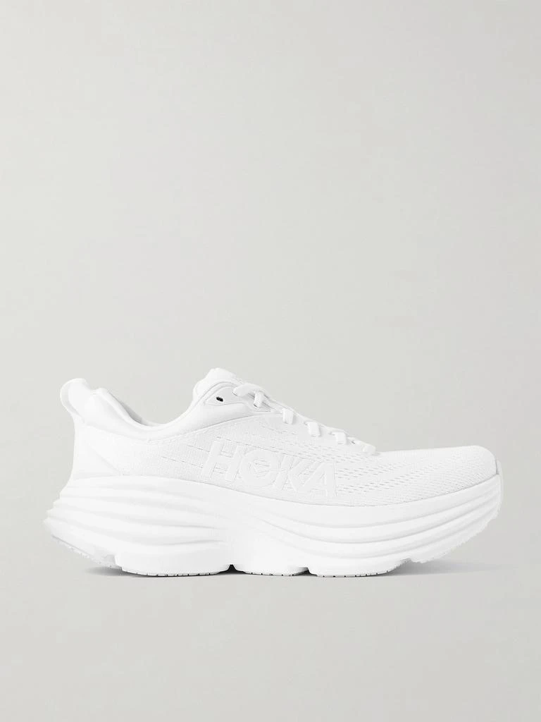 Hoka One One Bondi 8 橡胶边饰网眼运动鞋 - US5.5