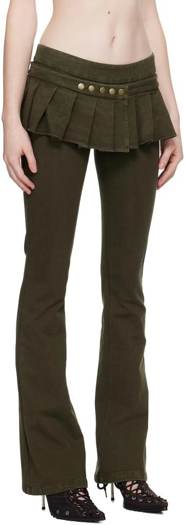 Raga Malak Khaki Skirt Trousers 6