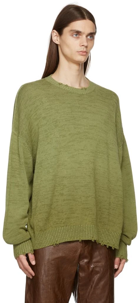 Acne Studios Green Knit Sweater 2